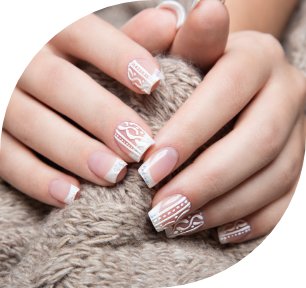 Custom nail art designs by expert technicians