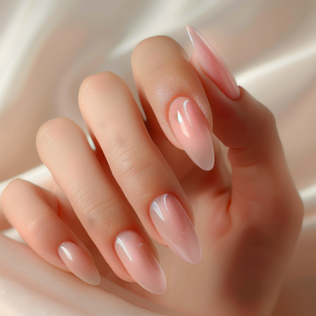 Beautiful manicure design by Krazy Nail & Spa